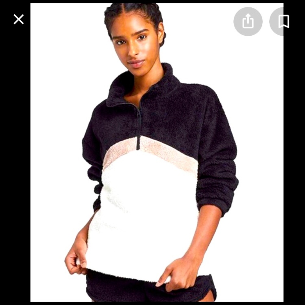 New Colsie Sherpa Pullover
